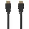 Image de Nedis Câble T HDMI ultra haut débit HDMIT mâle HDMIT mâle 8K@60Hz 48 Gbps 1.00 m rond 6.0 m (1 m), Câble vidéo, Noir