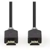 Image de Nedis HDMI ultra haute vitesse - HDMI mâle - 48 Gbps - 2 m - rond - PVC - anthracite (2 m), Câble vidéo