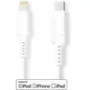 Image de Nedis Câble Ccgw39650wt20 Lightning 8 Broches Vers Usb-c Mâle 48 Mbps Nickelé Pvc 2 M