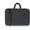 Image de Nedis Notebook Bag - Laptop Bag - Briefcase - Shoulder Bag - Wearing Belt - 17-18" - (Universel), Sac pour notebook, Noir