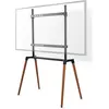 Image de Nedis TV Bodenständer 60 - 75 (40 kg, 60" - 75"), Pied TV, Noir, Marron