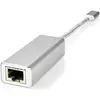 Image de Nedis Adaptateur USB- USB 3.2 Gen 1- USB Type-C mâle- RJ45 femelle- Plaqué or- 0.20 m (USB, USB-C, RJ45 (1x)), Adaptateur réseau, Argent