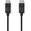 Image de Nedis CCGB37014BK10 Câble DisplayPort DisplayPort Mâle 8K@60Hz Nickelé 1.0 (1 m), Câble vidéo