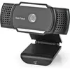 Image de Nedis WCAM110BK Webcam 2K@30fps Autofocus Microphone intégré Noir (5 Mpx), Webcam, Noir