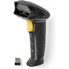 Image de Nedis Scanner de codes-barres Laser Sans fil Linéaire 1D Alimentation par piles / Alimentation (Codes à barres 1D), Lecteur de codes barres, Noir