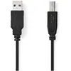 Image de Nedis USB A   USB B (3 m, USB 2.0, 10 W), Câble USB