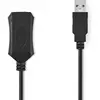 Image de Nedis Câble USB actif USB 2.0 USB-A mâle USB-A femelle 480 Mbps 20.0 m Rond Vernick (20 m, USB 2.0), Câble USB