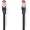 Image de Nedis CABLE RJ45 CAT-6 S/FTP mâle-mâle 10m NOIR (S/FTP, CAT6, 10 m), Câble réseau