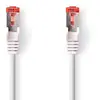Image de Nedis Câble Réseau Cat6a Ccgl85221wt025 S/ftp Lszh 0.25 M