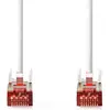 Image de Nedis Câble réseau CAT6 - RJ45 mâle - RJ45 mâle - S/FTP - 10.0 m - Rond - LSZH - Blanc - Labe (S/FTP, CAT6, 10 m), Câble réseau
