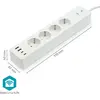 Image de Nedis, Multiprise, SmartLife Power Strip Wi-Fi Hybride (CEE 7/7) / USB A / USB-C  16 A 3680 W 2.00 m 0 - (4x, CEE 7/7, 2 m)