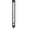 Image de Nedis, Multiprise, Power Strip 10-Way with Surge Protector, 3680W, 3m - Black / White (10x, CEE 7/4, 3 m)
