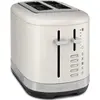Image de KitchenAid 5KMT2109EPL Grille-pain manuel 2 tranches Porcelain White, Grille-pain, Argent, Blanc, Noir