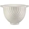 Image de KitchenAid Keramikschüssel 4,8l Meringue Artisan 4,8L, Ustensile de cuisine : accessoires, Blanc