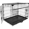 Image de EBI Cage filaire Duvo+ édition Ninja avec porte coulissante, Transport d'animaux