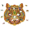 Image de Eureka 2D RainboWooden Puzzle Tigre (138 pièces)