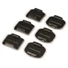 Image de Fixations adhésives plates et incurvées Movin'CAM Noir pour GoPro Hero7 White, Hero7 Silver et Hero7 Black