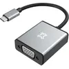 Image de XtremeMac Type-C To VGA Adapter (USB-C), Adaptateur données + vidéo, Gris