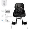 Image de bobike, Siège vélo pour enfant, (Tube de direction + potence)