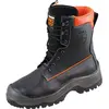 Image de HP Autozubehör, Chaussures de travail, Bottes de sécurité forestière NoRisk taille 46 en cuir de vachette noir/orange S3 SRC EN ISO 20345 (S3, 46)