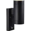 Image de Nordlux, Éclairage d'extérieur, Tin Maxi, Applique murale D.Sensor, Noir (GU10, IP54)