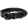 Image de Catago Laeder hundehalsbånd Sort 45 cm (L, Chien, Général), Collier + laisse