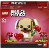 Image de LEGO Saint-Valentin chiot (40349, LEGO BrickHeadz)