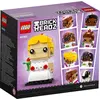 Image de LEGO BrickHeadz - Mariée (40383, LEGO BrickHeadz)