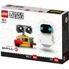 Image de LEGO EVE et WALL-E (40619, LEGO Brickheadz, LEGO Disney)