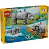 Image de LEGO Wilde Tiere: Prächtiges Nashorn mit Vögeln (LEGO Creator 3in1)