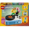 Image de LEGO Plattenspieler mit Blumen (31172, LEGO Creator Expert)
