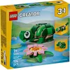 Image de LEGO® Creator 31377 La tortue et la fleur de nénuphar