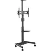 Image de Vivolink VLFS3266C Support pour téléviseur (65 pouces) (35 kg, 32" - 65"), Pied TV, Noir