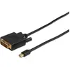 Image de MicroConnect MDPDVI2B 2m Mini DisplayPort DVI-D Noir Adaptateur de câble vidéo (2 m), Câble vidéo, Noir