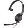 Image de HP Poly Blackwire 5210 - 5200 Series (Filaire, USB-C, Les équipes Microsoft, Zoom), Casque micro de bureau, Noir