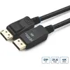Image de MicroConnect 4K DisplayPort 1.2 Cable 1m Displayport version 1.2 (1 m), Câble vidéo, Noir