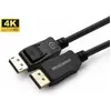 Image de MicroConnect Câble DisplayPort 1.2 4K 2m Displayport version 1.2 (2 m), Câble vidéo, Noir