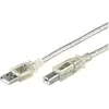 Image de MicroConnect USB2.0 A-B 1m M-M (1 m, USB 2.0), Câble USB