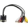 Image de MicroConnect VGA   S-Video / Verbundkabel (0.30 m), Câble vidéo, Noir