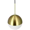 Image de Dyberg Larsen, Suspension, Dyberg-Larsen - Nova D25 Pendant - Opal/Brass - 25 cm