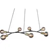 Image de Nordlux, Suspension, Josefine, lampe à 7 suspensions, noir (E27)