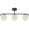 Image de Nordlux, Applique + plafonnier, Grant, lampe à 3 suspensions, noir (E14)