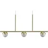 Image de Nordlux, Suspension, Contina, lampe à 3 suspensions, laiton (G9)