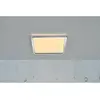 Image de Nordlux, Applique + plafonnier, Oja Square 29, IP54, chrome (1600 lm)