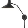 Image de Nordlux, Applique + plafonnier, Applique murale Darci 1x E14, noir (E14)