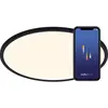 Image de Nordlux, Applique + plafonnier, Oja 42 Smartlight LED Plafonnier noir 30W couleur de lumière contrôlable 2015136103 (2300 lm)