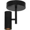 Image de Nordlux, Plafonnier, Jerome loftlampe GU10 metal sort Ø5,5 cm (GU10)