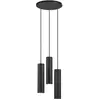 Image de Nordlux, Suspension, 2410473003 TILO 3-Spot GU10 Pendelleuchte Schwarz (GU10)