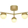 Image de Nordlux, Éclairage : accessoires, Nordlux-Contina 3-Spot-Hanglamp-G9-Messing