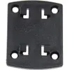 Image de Kram Fix2Car universal - Plaque d'adaptation pour téléphone portable, Support pour smartphone, Noir